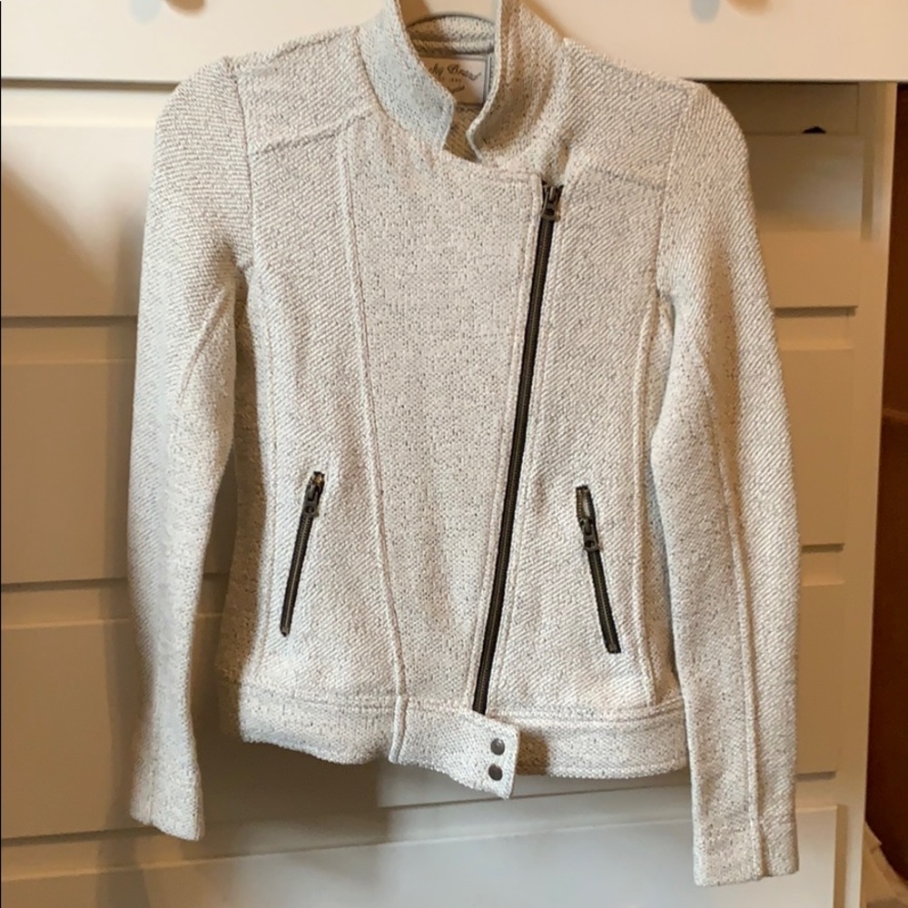 Lucky Brand White Textured Blazer - Picture 2 of 6